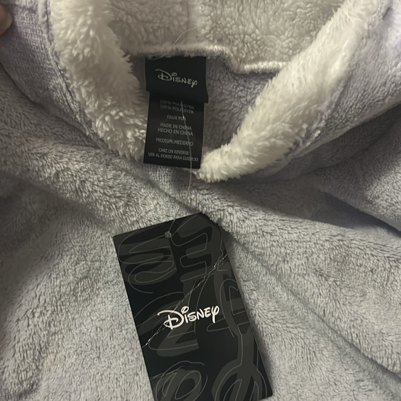 NWT Cuddly Lavender Disney Hooded Sleepshirt w/Front Pocket Pouch - Picture 2 of 6